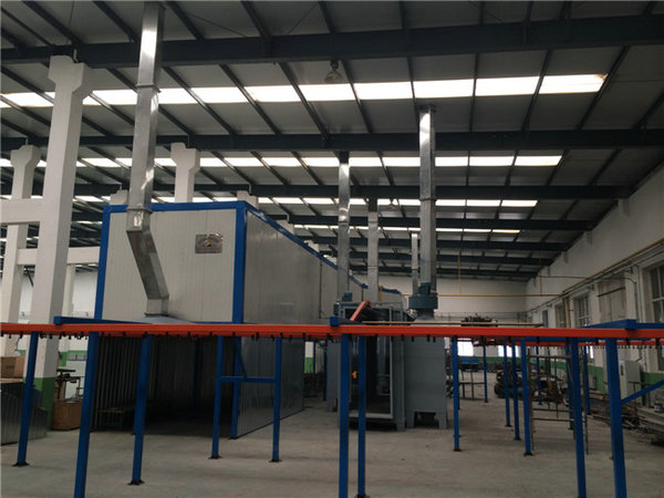 按摩椅喷涂流水线